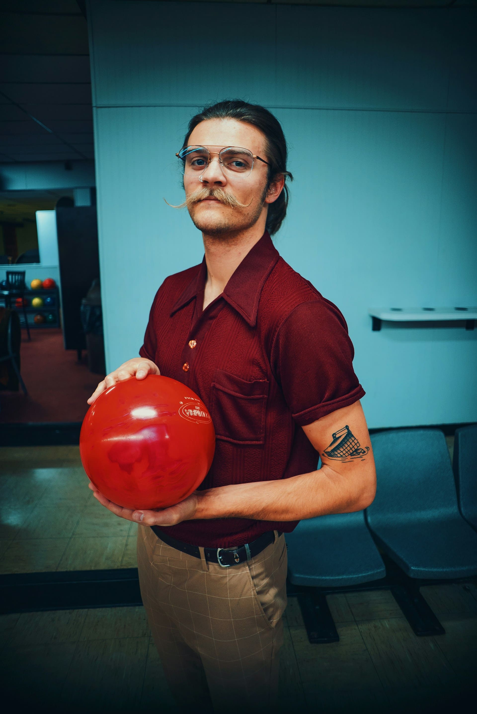 Mitarbeiter einer Bowlinghalle